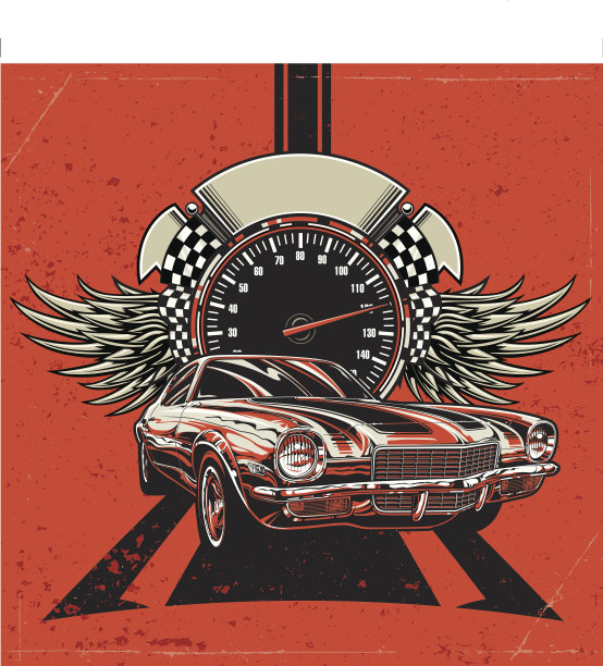 Camaro赛车设计:胜利姿势图片下载