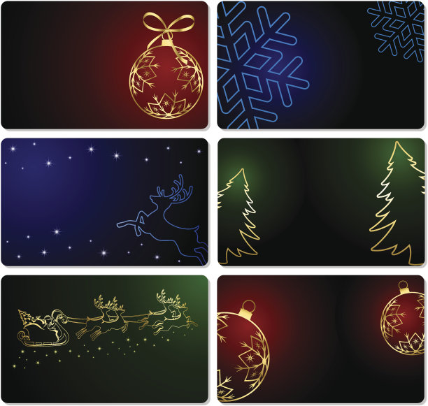 圣诞卡片图片下载