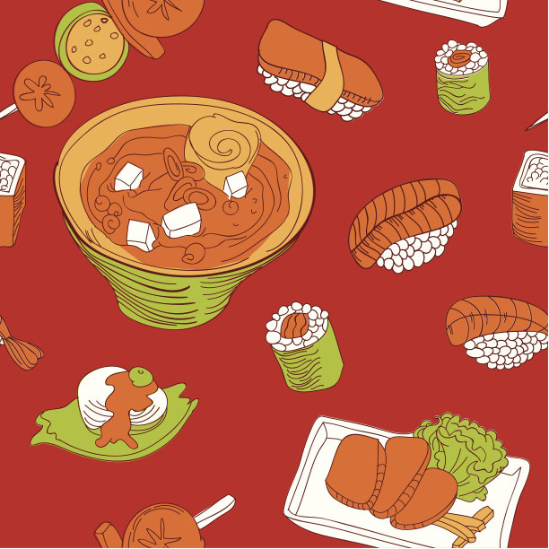 与日本食品无缝搭配图片下载