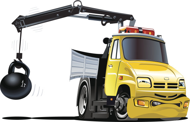 卡通拖车图片下载