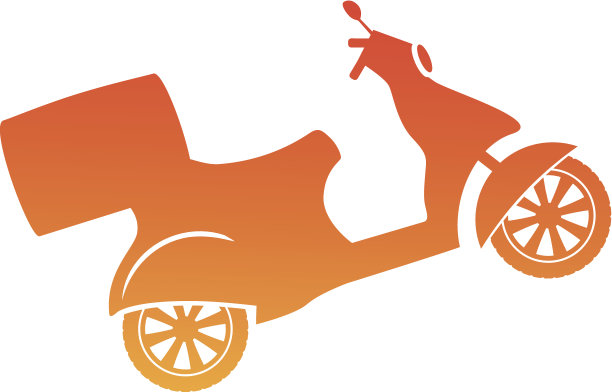 摩托车轮廓图片下载