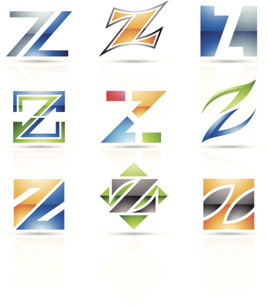 字母Z的抽象图标图片下载