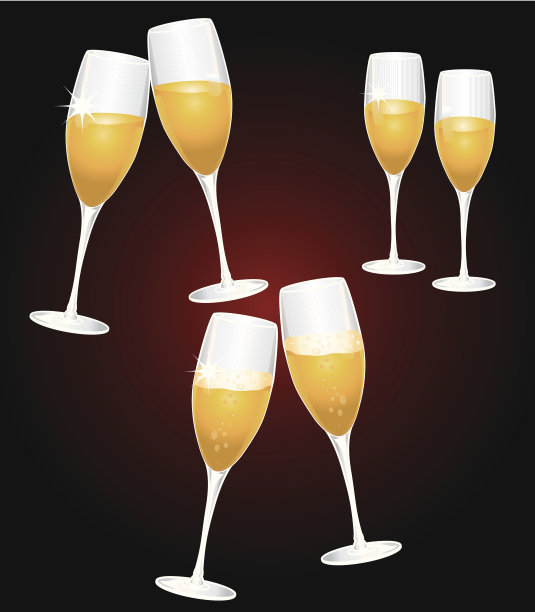 香槟杯图片下载