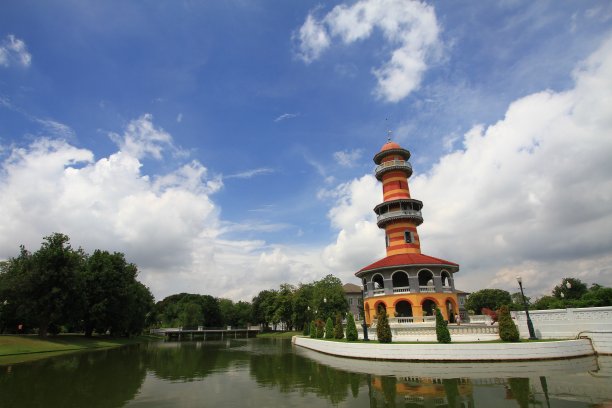 邦派宫，泰国大城府图片下载