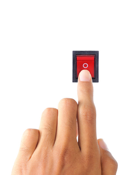 手按电气开关图片下载