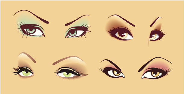 眼睛插画素材ID：104917420