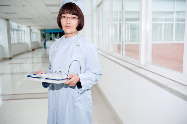 微笑护士工作图片下载