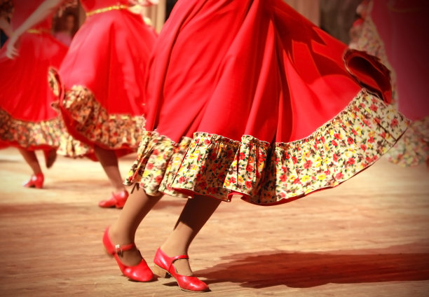 轻快的俄罗斯民间舞片段图片下载