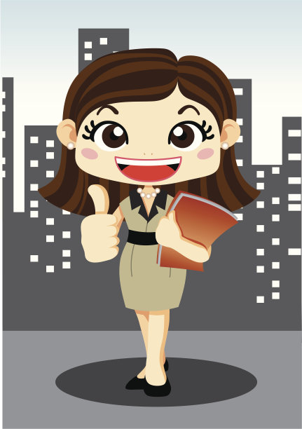 商业女性图片下载