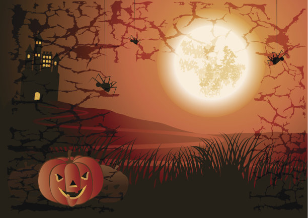 万圣节的背景图片下载