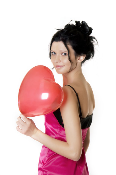 女孩的心图片下载