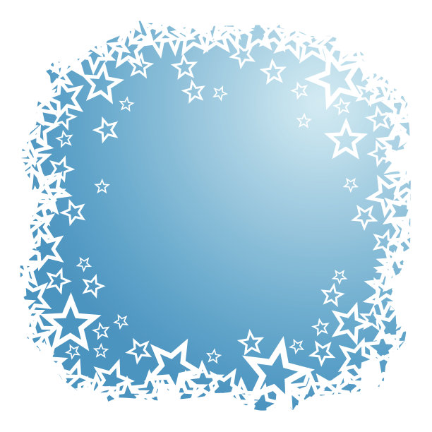 文字的星形背景图片下载