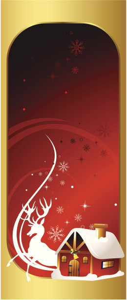 圣诞节的旗帜图片下载