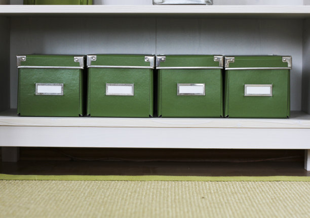 四个绿色的盒子图片下载