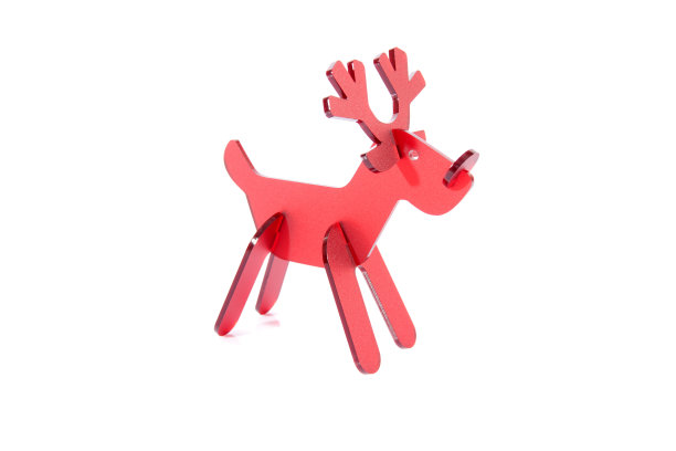 圣诞驯鹿点缀图片下载