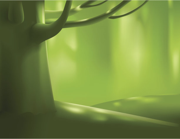 精灵森林里的树图片下载