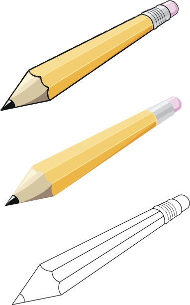 削铅笔用橡皮擦图片下载