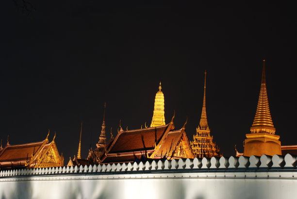 宏伟的宫殿泰国图片下载