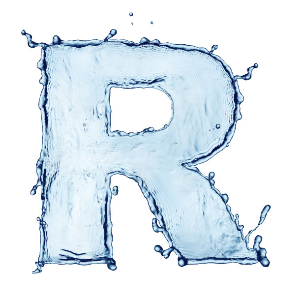 水花以字母的形式溅起图片下载