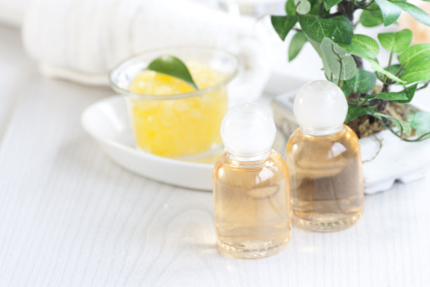 水疗设置与美容产品图片下载