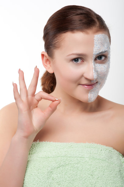 面部皮肤护理图片下载