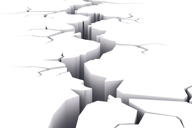 白色表面裂纹图片下载