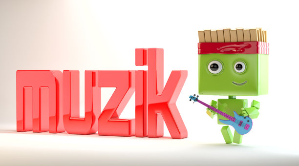 时尚的吉他手图片下载