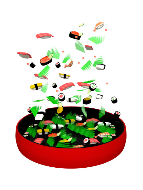 各式各样的寿司图片下载