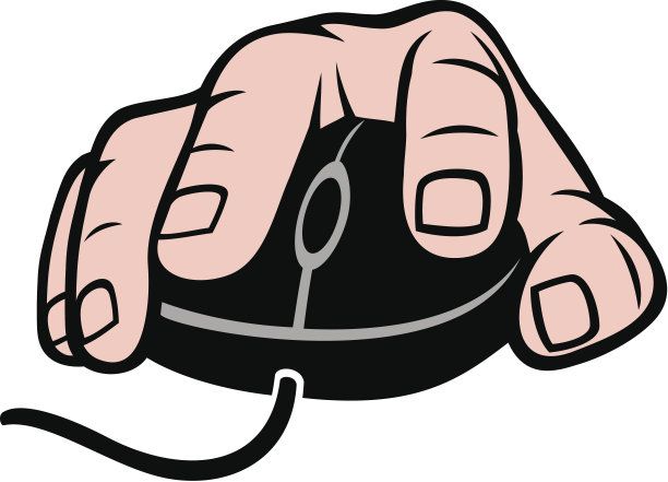 手持电脑鼠标图片下载