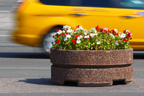 城市黄色出租车图片下载