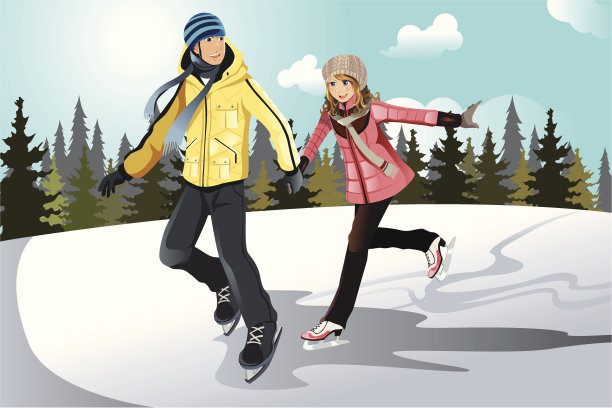 浪漫插画素材ID：105014026