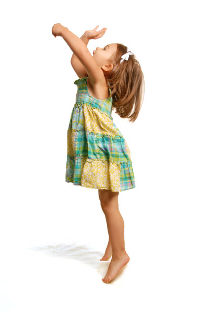 孩子跳舞图片下载