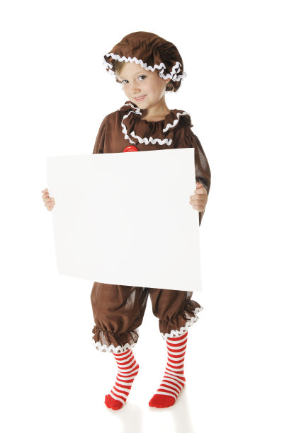 姜饼女孩的标志图片下载