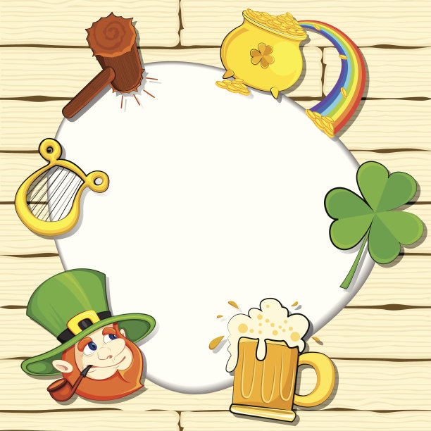 圣帕特里克节背景图片下载