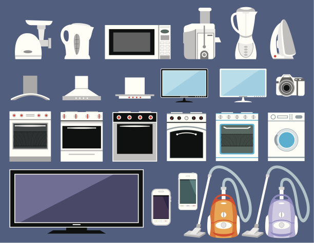家用电器成套图片下载