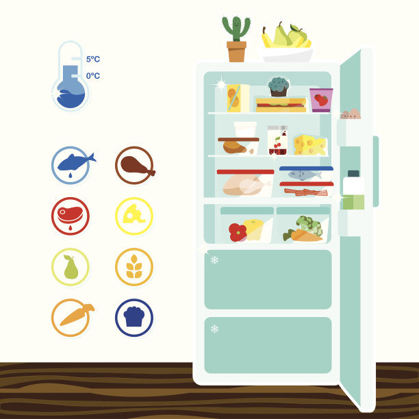 食品卫生-冷藏图片下载