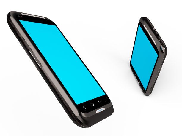 智能手机孤立在白色图片下载