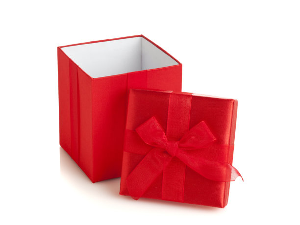 打开红色giftbox图片下载