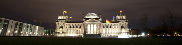 德国柏林的国会大厦图片下载