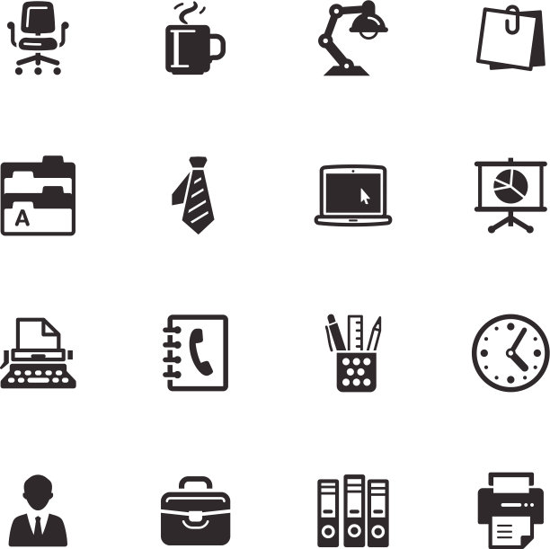 办公室的图标图片下载