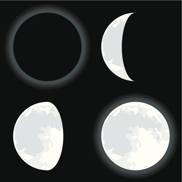 月球阶段图片下载