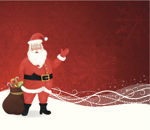 圣诞老人。图片下载