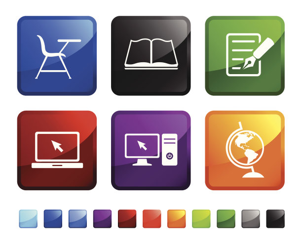 历史课版税免费矢量图标集贴纸图片下载