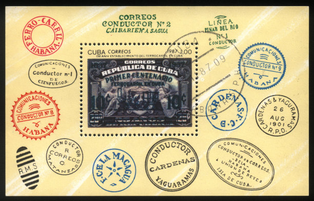 古巴邮票图片下载