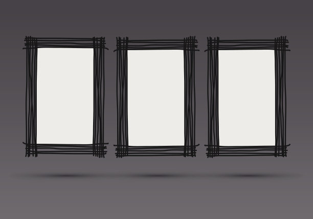 涂鸦的框架图片下载