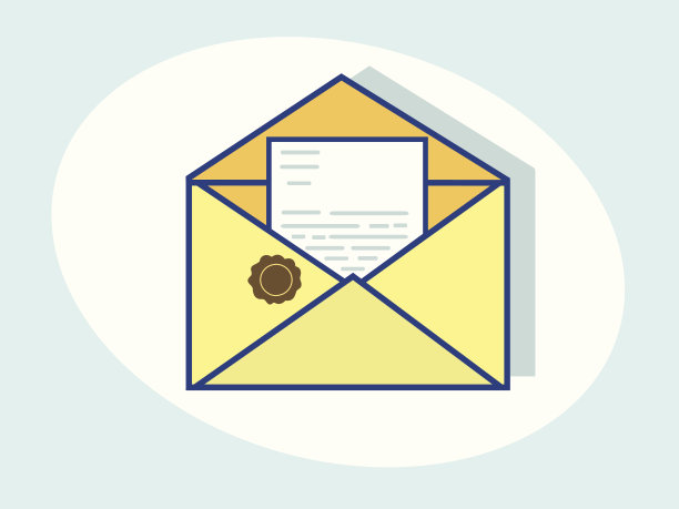 打开信封图标图片下载