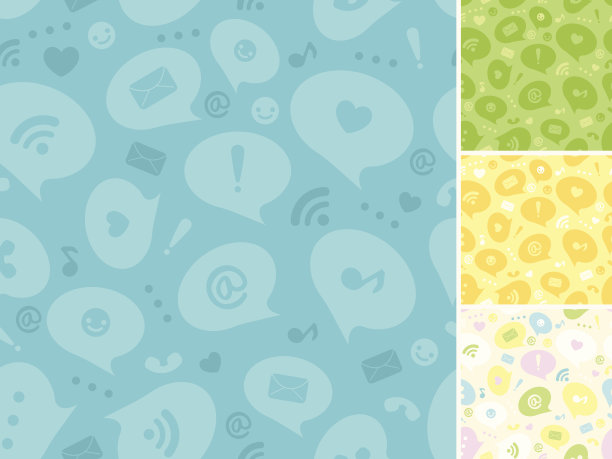 社交网络无缝模式图片下载