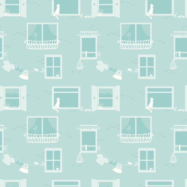 公寓窗口无缝模式图片下载