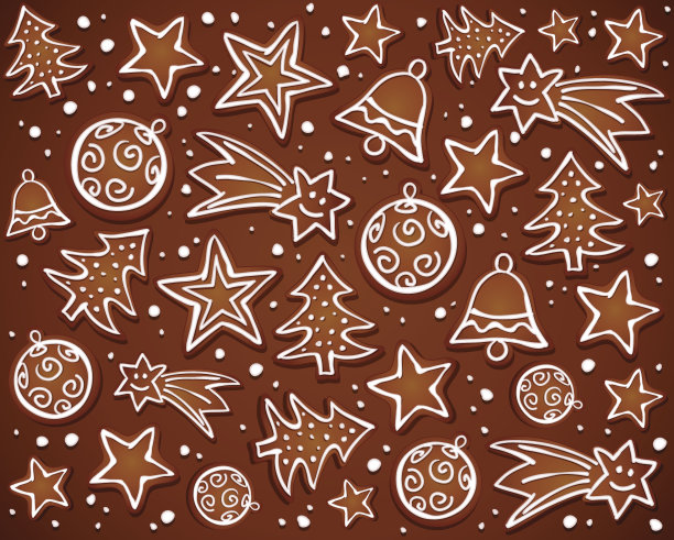 圣诞节包装纸图片下载