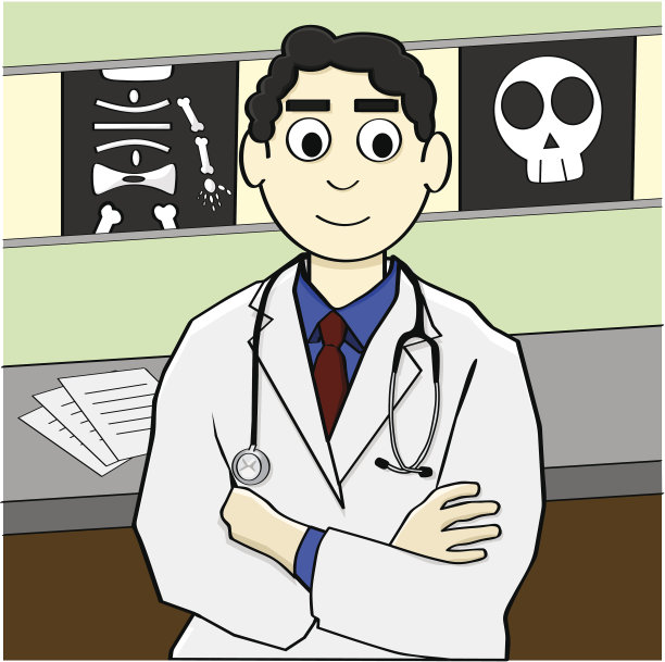 卡通的医生图片下载